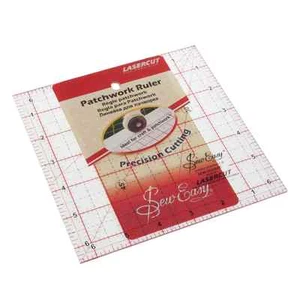 Große Auswahl an nähen einfachen Patchwork- und Quilt-Linealen verschiedene Formen und Größen - Bild 1 von 31