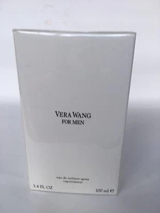 VERA WANG 3.4oz EDT Spray for Men, 100% AUTHENTIC, RARE, SEALED - Picture 1 of 2