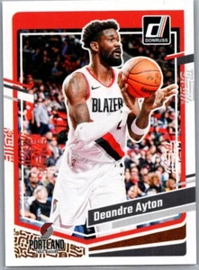2023-24 Panini Donruss Deandre Ayton Portland Trail Blazers #72 - Picture 1 of 2