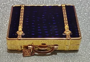 Unbenutzter ESTEE LAUDER Puder kompakte Form wie Koffer Emaille - Bild 1 von 12