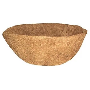 Gardener Select Outdoor Round Coco Liner For Flower Pot Planters for Hanging Bas - Picture 1 of 2