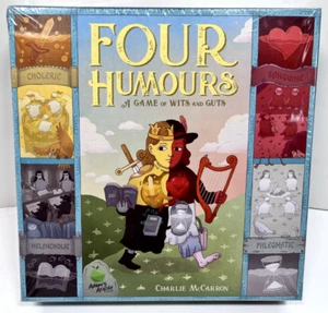 Four Humours Board Game Adam’s Apple Games 1-6 Players A Game of Wits and Guts - Picture 1 of 1