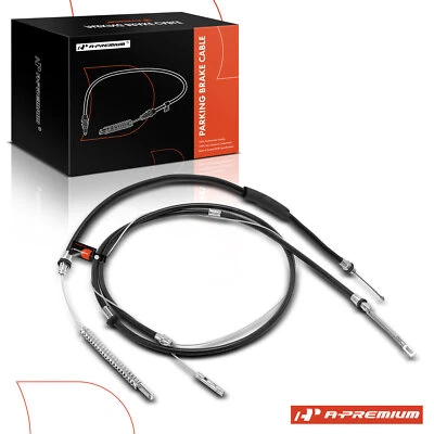 A-Premium 2x Parking Brake Cable Rear for Ford F150 2000-2003 F150 Heritage 2004 - Image 1 of 4