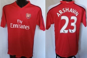 MONDO REPLICA VINTAGE ARSENAL 2009 2010 # 9 A. ARSHAVIN XL HOME NON ORIGINALE - Foto 1 di 5