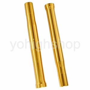 Motorcycle Front Outer Fork Tube For YAMAHA YZF R1 2007 2008 483mm Gold Aluminum - Picture 1 of 5