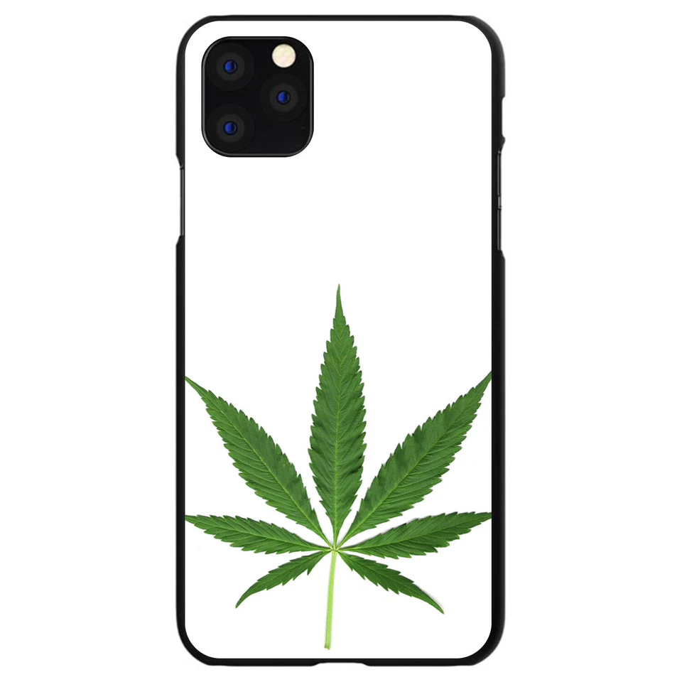 Hard Case Cover for iPhone / Samsung Galaxy Marijuana Leaf Photo - Image 1 of 1