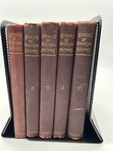 Stories by American Authors 5 Volumes Incomplete Set 1900 Scribner's - Picture 1 of 6
