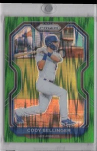 2021 Panini Prizm Green Tier 2 Cody Bellinger 3/5 Los Angeles Dodgers #135 - Picture 1 of 2