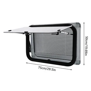 Ventana de salida de autocaravana 30" W X 20" H tapicería opcional ventana de autocaravana repuesto cámper + pantalla - Imagen 1 de 24