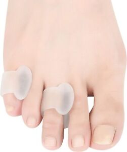 Gel Toe Separators, Pinky Toe Protector Spreader Small Silicone Toe Spacers, Cus