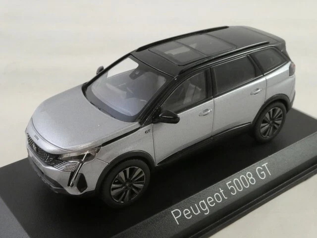 Norev Peugeot 5008 GT black pack Artense grey 2021 1/43 473924