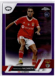 Francisca Nazareth 2022-23 Topps Chrome Women's Purple Refractor #54 SL #105/299 - Picture 1 of 2