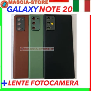 SAMSUNG GALAXY NOTE 20 SCOCCA POSTERIORE COPRI BATTERIA BACK COVER PER - Foto 1 di 1