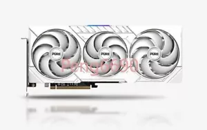 Sapphire AMD Radeon PURE RX 9070 16G D6 OC White Graphics card - Picture 1 of 6
