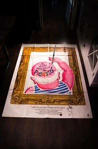 THE ADVENTURES OF PICASSO Large French Grande Vintage Movie Poster Original 1979 - Picture 1 of 7