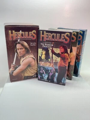 Hercules: The Xena Trilogy Set of 3 VHS Tapes, Kevin Sorbo, Lucy Lawless - Image 1 of 4