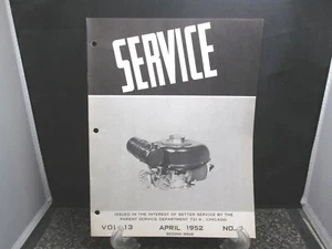 Orig 1952 VTG Sears SERVICE Co. 2 Cycle Engine Manual 571.270 Allstate Scooter? - Picture 1 of 4