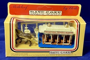 Vintage Days Gone National Tramway Museum Horse Drawn Tram w/Figures 1983 Lledo - Picture 1 of 6