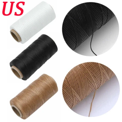 Heavy Duty Leather Sewing Waxed Thread Wax Cord String Hand Stitching,Craft 150D - Image 1 of 4