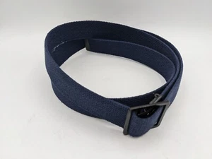 Factory New Navy Blue Military WEB Belt SIZE : 54 Inches Uniform Gear Cosplay - Picture 1 of 5