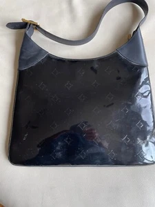 Auténtico Bolso de Mano MCM Negro Pequeño de Cuero - Imagen 1 de 4