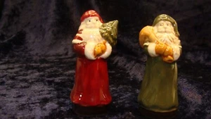 St. Nicholas Salz & Pfefferstreuer ~ Neu in Verpackung ~ Porzellan ~ Brandneu ~ 2,25 Zoll ~ Neu ohne Etikett ~ - Bild 1 von 6