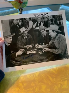 Pierce Lyden & Terry Frost Movie Western Cowboy MultiSigned Autograph 8x10 Photo - Picture 1 of 10