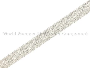 Clear PET flex braided expandable sleeving - Made in USA - Picture 1 of 5