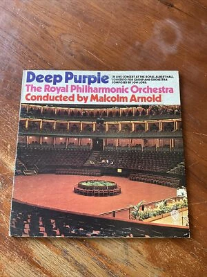 DEEP PURPLE The Royal Philharmonic Orchestra LP Orig Warner Bros  vinyl 1969 - Image 1 of 4