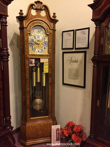 The Last Herschede Hall Clock Grandfather "The Clock" Documented Hand Signed NOS Cover