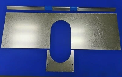 Bespoke Chimney Register Closure plate, wood burning stove MADE TO MEASURE - Image 1 of 4