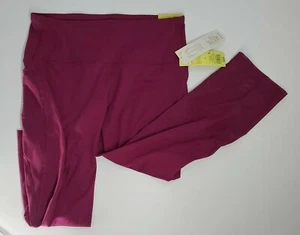 All In Motion Women's Contour Curvy High-waisted Capri Leggings Purple Size XS - Picture 1 of 5