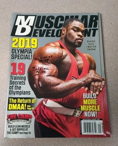 MUSCULAR DEVELOPMENT BODYBULIDING MAGAZINE Brandon Curry VOL 56 September 2019  - Picture 1 of 5