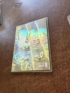 Michael Jordan 1991-92 Upper Deck MVP Hologram #AW4 Chicago Bulls - Picture 1 of 13