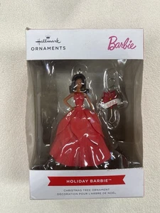 Hallmark Christmas Holiday Barbie Ornament 2022 Exclusive African American - Bild 1 von 4