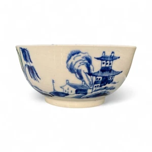Vauxhall porcelain bowl, Chinoiserie, c. 1760. - Picture 1 of 9