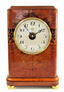 French Art Deco 1930s Léon Hatot ATO Table Clock Very Rare - Picture 1 of 16