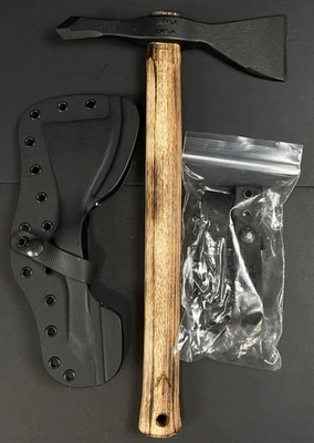 American Tomahawk Company RMJ Modelo 1 Mango de Madera Tomahawk con Funda Original Foto 1 de 4