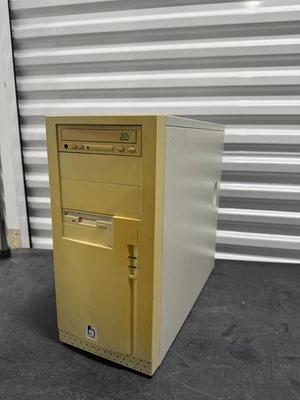 复古米色 PC 塔电脑 华硕 A7A256 Sound Blaster 128 复古游戏 — 第 1/4 张图片