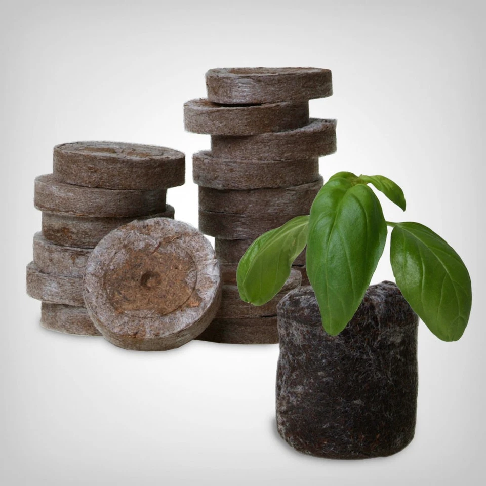 Jiffy Peat Spring Pots, 10 Pack Swelling Tablets Grow Pots Grow Peat - Image 1 of 1