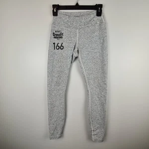 NOBULL Cross Fit Games 2021 #166 Heathered Gray Leggings Small Workout Lift - Picture 1 of 9