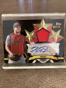 2025 Topps MLB All Star Game Mike Trout Greats Relic Auto #/10 Angels MAGAR-MT2 - Bild 1 von 2