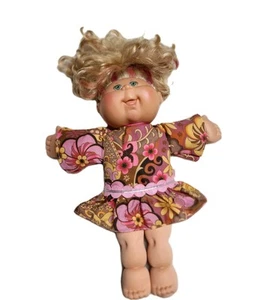 Muñeca Cabbage Patch Play Along CPK ojos verdes rosa pelo rayas chica funky 2005 - Imagen 1 de 8