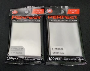 2x KMC Perfect Fit / Size Sleeves - 200 Stück - MTG Magic Gathering Pokemon - Bild 1 von 4