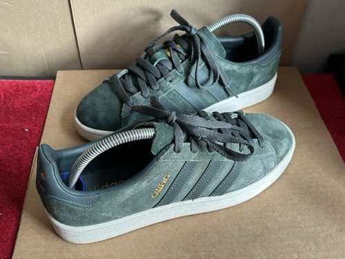 Adidas Originals Campus Ivy Verde Riflettente Oro Uomo Taglia 7 BZ0074