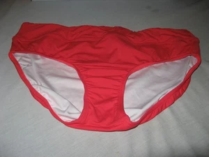 Lands End Damen-Bikiniunterteil Hot Pink Schwimmen Größe 16 neu ohne Etikett - Bild 1 von 3