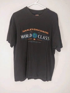 Vintage 1998 Harley-Davidson Milwaukee WI Black T Shirt Size XL - Picture 1 of 6