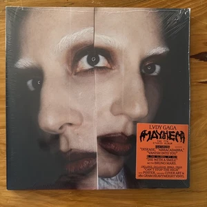 Autographed Lady Gaga Mayhem Vinyl Alternate Cover With Signed Art Card - Sealed - Picture 1 of 4