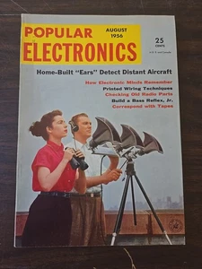 vintage popular electronics magazine / 1956 August - Picture 1 of 3
