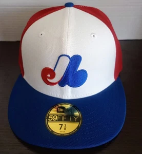 SOMBRERO MONTREAL EXPOS NEW ERA 59FIFTY 7 3/8 NUEVO - Imagen 1 de 7